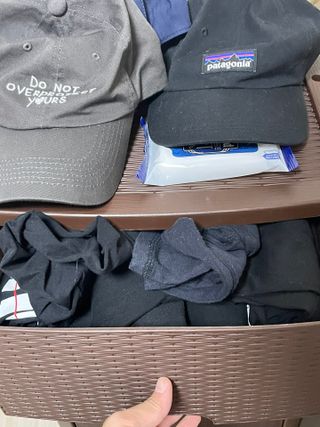 올맘 커넥트 5단 서랍장+분리커버+연결선반 구성 아이보리/브라운 — 5점을 준 리뷰어가 2021년 8월 올린 사용 사진