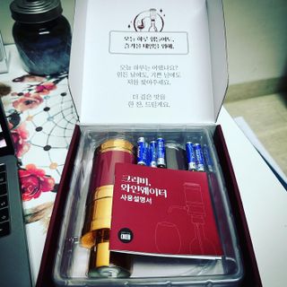 와인웨이터 당신은 별을 마시고있소, 크리비 와인 디스펜서 — 5점을 준 리뷰어가 2023년 1월 올린 사용 사진