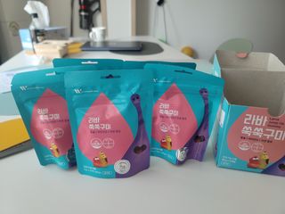 푸름웰니스 라바 쑥쑥구미 36g — 5점을 준 리뷰어가 2022년 3월 올린 사용 사진