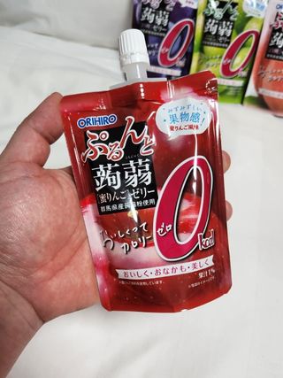 ORIHIRO 오리히로 곤약젤리 제로칼로리 130g 4종 4팩(맛별로 1팩씩) — 5점을 준 리뷰어가 2023년 1월 올린 사용 사진