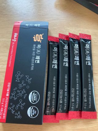 새롬바이오 리생 [미쾌변] 차전자피 식이섬유 건강기능식품 3팩 — 5점을 준 리뷰어가 2021년 6월 올린 사용 사진