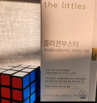 더리틀스 콜라겐부스터 — 5점을 준 리뷰어가 2022년 11월 올린 사용 사진