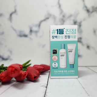 리더스코스메틱 리더스 카밍 바이오틱스 #1등 진정 기획세트 [에센스 워터150ml + 크림 마스크80ml] — 5점을 준 리뷰어가 2022년 8월 올린 사용 사진