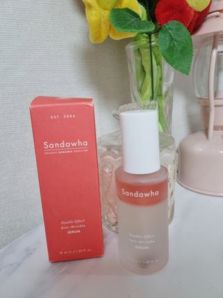 산다화 더블 이펙트 안티 링클 세럼 50ml — 5점을 준 리뷰어가 2023년 2월 올린 사용 사진