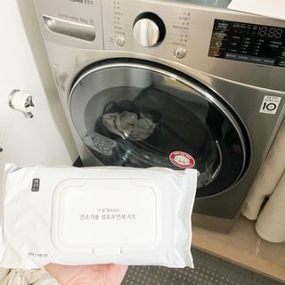 [생활공작소] 건조기용 섬유유연제 시트 80매 x 2입 — 4.5점을 준 리뷰어가 2021년 2월 올린 사용 사진