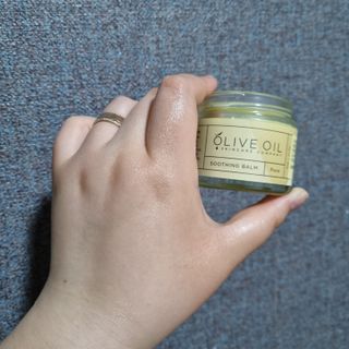 올리브 오일 스킨케어 컴퍼니 [OOSC] 순한 베이비 퓨어 수딩밤 오리지널 60g — 5점을 준 리뷰어가 2021년 5월 올린 사용 사진
