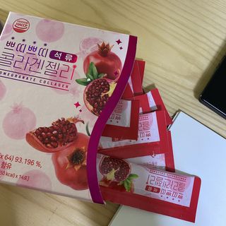 헬스업_쁘띠쁘띠석류콜라겐젤리_20g x 14포 — 5점을 준 리뷰어가 2021년 1월 올린 사용 사진