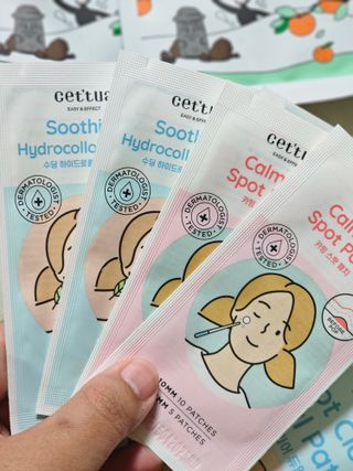 세뚜아(Cettua) 세뚜아 스팟 클리어 듀얼 패치 Cettua Spot Clear Dual Patch — 5점을 준 리뷰어가 2023년 10월 올린 사용 사진