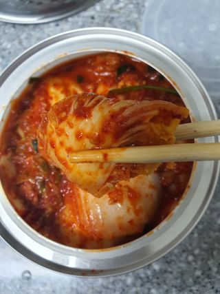 셰프애찬 알배기 겉절이 김치 1kg — 5점을 준 리뷰어가 2022년 11월 올린 사용 사진