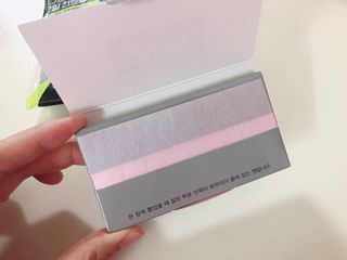 [갸스비] 메이크업은 그대로, 피지만 쏙 - BB킵 오일컨트롤 파우더 페이퍼 — 5점을 준 리뷰어가 2021년 5월 올린 사용 사진