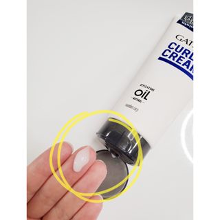 [갸스비] 곱슬 머리부터 파마까지 남자의 컬을 위한 갸스비 컬크림 — 5점을 준 리뷰어가 2021년 10월 올린 사용 사진