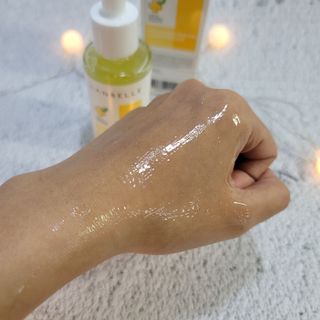 랑벨 비타 에너지 잡티 앰플 50ml 고농축 비타민, 저자극, 수분 촉촉, 미백 앰플 — 4점을 준 리뷰어가 2022년 3월 올린 사용 사진