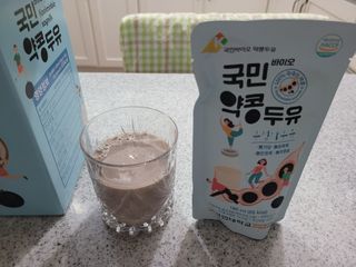 국민바이오 약콩두유 — 5점을 준 리뷰어가 2022년 5월 올린 사용 사진