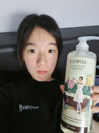 고위드올인원 세탁세제 1000ml — 5점을 준 리뷰어가 2021년 5월 올린 사용 사진