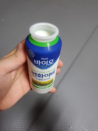 LIVE 매일바이오 썬화이버 드링킹 요거트 — 5점을 준 리뷰어가 2022년 8월 올린 사용 사진