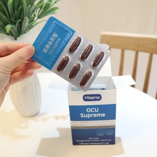 뉴트리션팩토리 비타프렙 오큐슈프림 루테인 오메가3 1050mg — 4.5점을 준 리뷰어가 2021년 10월 올린 사용 사진