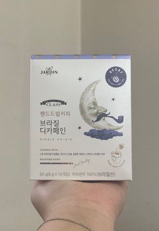 (주)쟈뎅 쟈뎅 클래스 핸드 드립 커피 10P 2종_디카페인 1종+랜덤 플레이버 1종 — 3점을 준 리뷰어가 2021년 4월 올린 사용 사진
