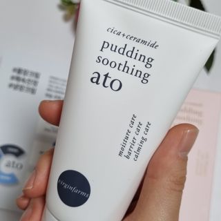 냉장고에 넣어요, 붉은 트러블 피부 다음날 진정되요 [버진팜스 푸딩수딩아토] — 5점을 준 리뷰어가 2021년 9월 올린 사용 사진