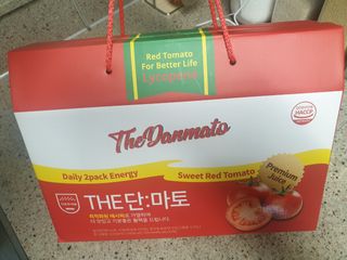제이제이바이오 더단마토 프리미엄주스 100ml 30팩입 - 무설탕 스테비아 토마토즙 — 5점을 준 리뷰어가 2021년 12월 올린 사용 사진
