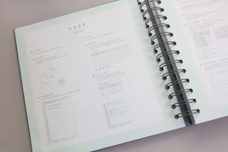 리훈 여러분의 오늘을 채워나갈 수 있도록 도와줄 오늘공부 1년용 스터디플래너 — 4점을 준 리뷰어가 2021년 3월 올린 사용 사진