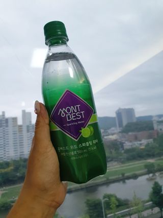 몽베스트 Montbest with Sparkling water Lime20병 — 5점을 준 리뷰어가 2022년 6월 올린 사용 사진