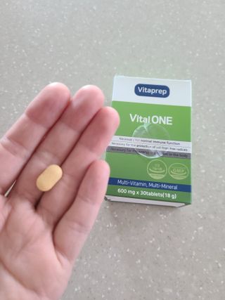 뉴트리션팩토리 비타프렙 바이탈원 종합비타민 멀티비타민 600mg — 5점을 준 리뷰어가 2021년 9월 올린 사용 사진
