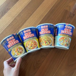 NISSIN 닛신 컵누들  4종 - 씨푸드오리지날, 씨푸드 스파이시, 씨푸드 커리, 씨푸드 XO소스 — 4점을 준 리뷰어가 2022년 1월 올린 사용 사진