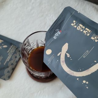 [비린내 완벽제거] 본황칠 통장어 국내산 장어즙 아르기닌 2800mg 장어즙효능 기력보강 — 5점을 준 리뷰어가 2022년 8월 올린 사용 사진