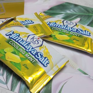 마요라 히말라야 솔트 캔디 2종-페퍼민트 맛, 라임민트 맛 — 5점을 준 리뷰어가 2023년 1월 올린 사용 사진