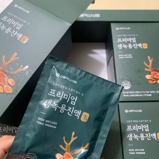 서울약사신협 약사신협_생녹용 진액_70ml x 30포 — 5점을 준 리뷰어가 2021년 7월 올린 사용 사진