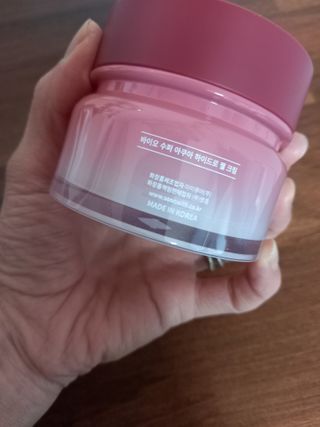 SOONWITH 바이오 수퍼 아쿠아 하이드로 젤 크림 — 4점을 준 리뷰어가 2021년 3월 올린 사용 사진