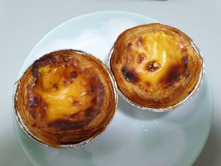 디앙뜨 포르투갈 에그타르트 오리지널 맛+패션후르츠+초콜릿타르트 맛 중 택1 — 5점을 준 리뷰어가 2021년 8월 올린 사용 사진