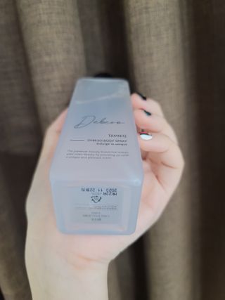 탐니크 바디미스트 디베쏘 150ml — 5점을 준 리뷰어가 2021년 1월 올린 사용 사진