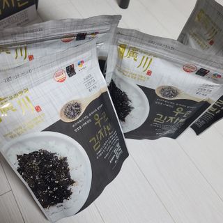 광천우리맛김 우리집밥도둑 맛있는광천김 우리김자반 50g 5봉 — 5점을 준 리뷰어가 2021년 11월 올린 사용 사진
