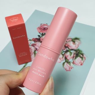 스킨큐어 산다화 카멜리아 안티 링클 멀티밤 — 4점을 준 리뷰어가 2022년 3월 올린 사용 사진