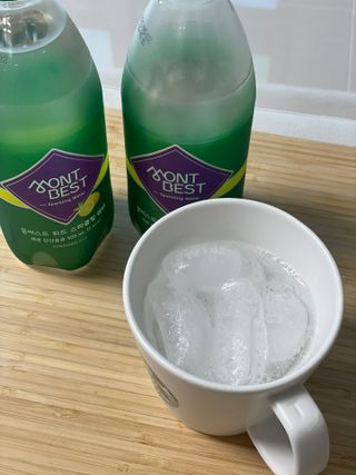 몽베스트 Montbest with Sparkling water Lemon OR Lime 20병(랜덤) — 5점을 준 리뷰어가 2022년 8월 올린 사용 사진