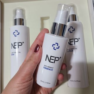 SOONWITH 순위드 NEP+ 스킨케어 3종 세트 — 5점을 준 리뷰어가 2021년 3월 올린 사용 사진