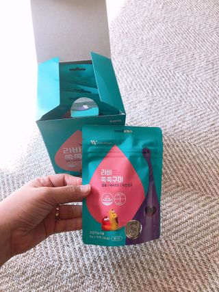 푸름웰니스 라바 쑥쑥구미 36g — 5점을 준 리뷰어가 2022년 2월 올린 사용 사진