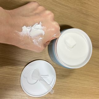 리더스코스메틱 리더스 카밍 클리어 밀크 필 클렌즈 밤 — 5점을 준 리뷰어가 2020년 12월 올린 사용 사진