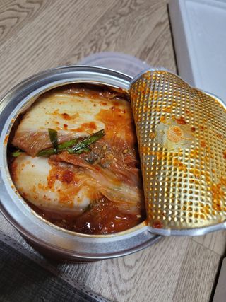 셰프애찬 알배기 겉절이 김치 1kg — 5점을 준 리뷰어가 2022년 9월 올린 사용 사진