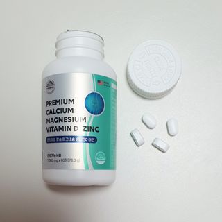서울약사신협 네이처픽_칼슘마그네슘비타민D_1,305mg x 120캡슐 — 3점을 준 리뷰어가 2021년 9월 올린 사용 사진