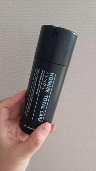 Dr.느루벗 느루벗 옴므 토탈 케어 올인원 118ml 남자 남성 스킨 로션 에센스 크림 화장품 — 5점을 준 리뷰어가 2021년 3월 올린 사용 사진
