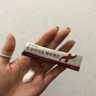 삼진제약 위시헬씨 [삼진제약] 위시헬씨 프로바이오 피부엔진 — 5점을 준 리뷰어가 2021년 1월 올린 사용 사진