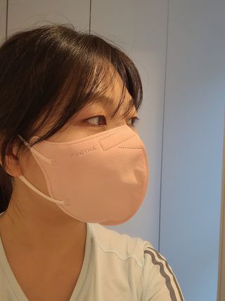 [애니가드] 셋업 메베마스크라이트  (대형 4컬러 + 중형 4컬러) — 5점을 준 리뷰어가 2022년 6월 올린 사용 사진