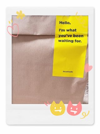 디어엘로디 오가닉 무표백 건티슈 — 5점을 준 리뷰어가 2022년 8월 올린 사용 사진