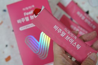 필리브 비주얼 브이스틱 — 4점을 준 리뷰어가 2021년 6월 올린 사용 사진
