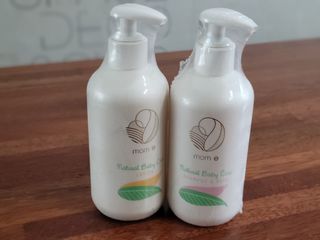 mom e 맘이 내추럴 베이비 케어 샴푸앤바스+로션 — 5점을 준 리뷰어가 2021년 1월 올린 사용 사진