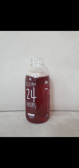 클린24시간 1BOX(5포) + 전용보틀(500ml) — 5점을 준 리뷰어가 2023년 2월 올린 사용 사진
