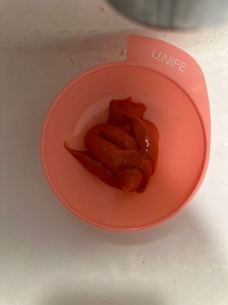 [유니프] 헤어 샤이니 핑크 컬러 트리트먼트 500g — 5점을 준 리뷰어가 2023년 12월 올린 사용 사진