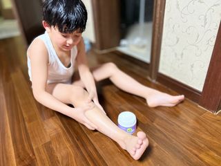 소이베베X신비아파트 세라마이드 울트라 아토 고보습 크림 — 5점을 준 리뷰어가 2023년 3월 올린 사용 사진